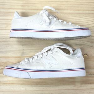 New Balance CT 210 Classic White Lace-Up Sneakers - Sz 5.5